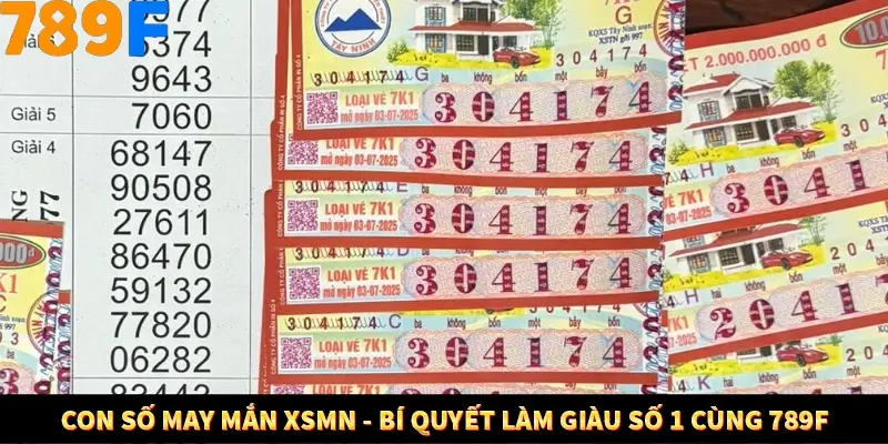 Con Số May Mắn XSMN - Bí Quyết Làm Giàu Số 1 Cùng 789F