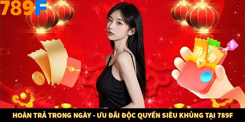 Hoàn Trả Trong Ngày - Ưu Đãi Độc Quyền Siêu Khủng Tại 789F