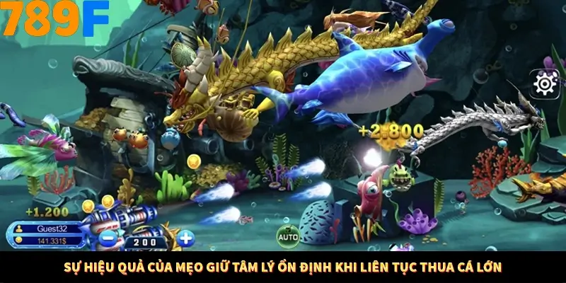 Sự hiệu quả của mẹo giữ tâm lý ổn định khi liên tục thua cá lớn